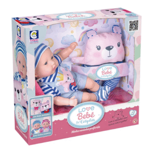 Boneca Love Bebê By Cotiplás Minha Naninha Menino