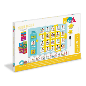 Quadro Minha Rotina Estrelinha - Quadro De Incentivo -babebi