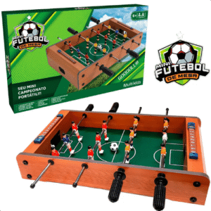 Mini Jogo De Futebol Pebolim De Mesa