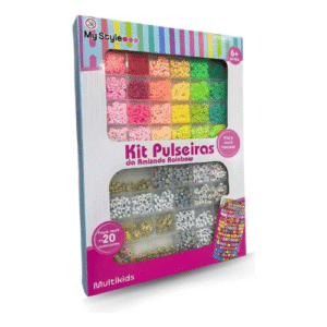Kit Pulseiras Da Amizade Multikids My Style G Rainbow