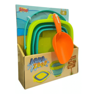 Balde Kit Praia Aqua Zoop