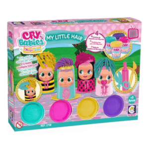 Kit De Massinha My Little Hair Cry Babies Magic Tears Diversas