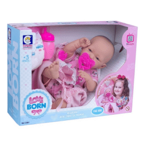 Boneca Love Born Bebezinho Da Mamãe