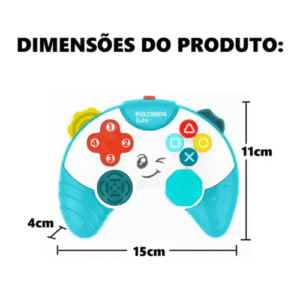 Brinquedo Infantil Meu Primeiro Controle De Videogame