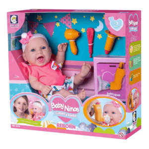 Boneca Baby Ninos Cuidar é Amar Com Acessórios de Médico