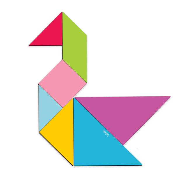 Joguinhos De Bolsa Mini Tangram - Imagem 2