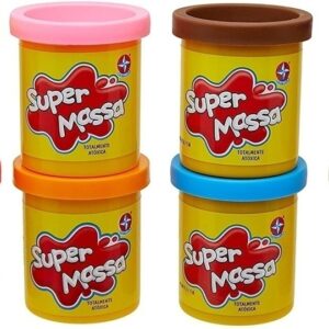 Massinha de modelar Estrela Super Massa Kit Cores