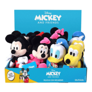 Pelúcia Infantil Disney Mickey Mouse Com Mecanismo De Luz