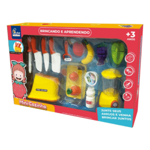 Mini Cozinha Infantil Com Liquidificador E Faqueiro