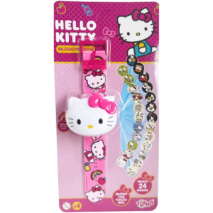 Relógio com Projetor Hello Kitty