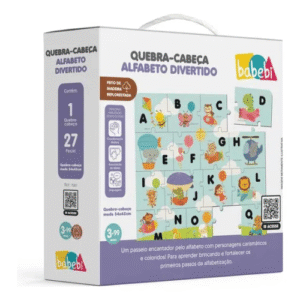 Quebra-cabeça Alfabeto Divertido
