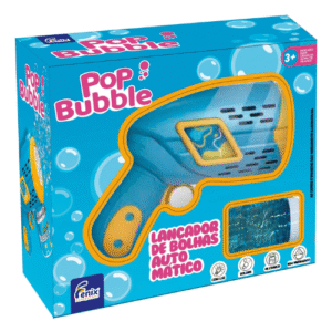 Lançador De Bolhas Automático Com Luz Pop Bubble