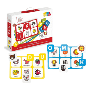 Jogo Pedagógico Didático Educativo Loto Das Letras