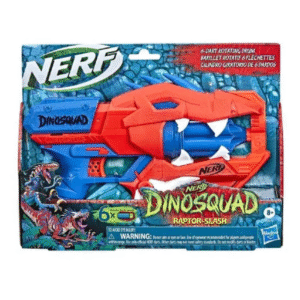 Lancador Nerf Dinosquad Raptor Slash 6 Dardos Hasbro