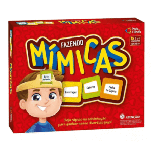 Jogo De Adivinhação Fazendo Mímicas Cartas
