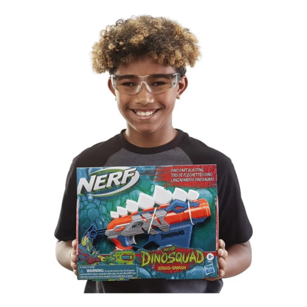 Nerf Dino Squad Stego Smash Hasbro - Imagem 2
