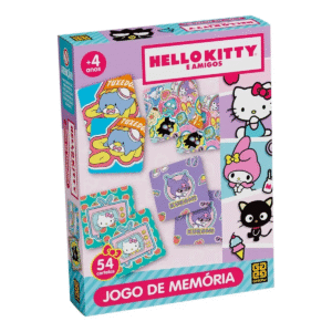 Jogo de Memória Hello Kitty e Amigos