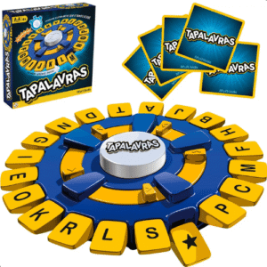 Jogo Tabuleiro Tapalavras Que Trava Letras