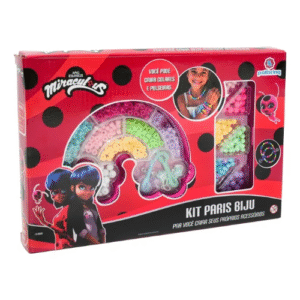 Kit Paris Biju Ladybug Criar Colares Pulseiras Com Miçangas