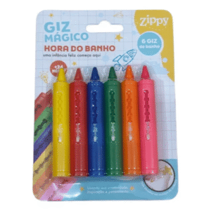 Giz Mágico Hora Do Banho Com 6 Unidades