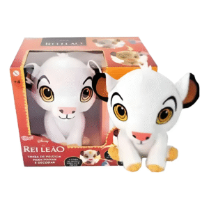 Pelucia Simba Para Pintar E Decorar