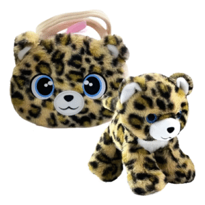 Pelucia Cutie Handbangs Leopardo Deluxe