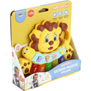Leãzinho Teclado Musical Super Baby
