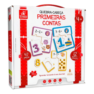Quebra Cabeça Primeiras Contas Jogo Ensinando A Somar