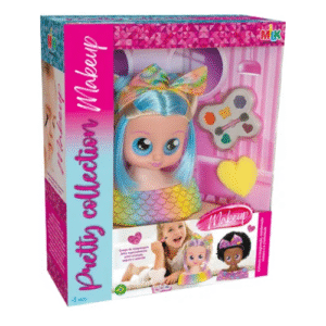 Boneca Pretty Collection Makeup Branca Com Estojo