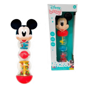 Disney Baby Chocalho Agitado Mickey Yes Toys Cor Vermelho