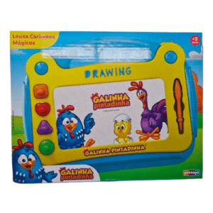 Lousa Mágica Galinha Pintadinha Com Carimbos - Yestoys