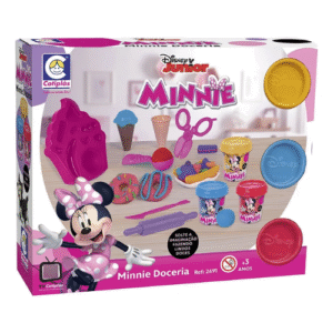 Kit De Massinha Disney Minnie Doceria - Brinquedo Cotiplás