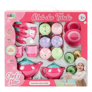 Conjunto Chá Da Tarde - Bbr Toys