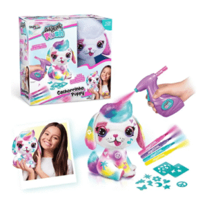 Cachorrinho Puppy Para Pintar Airbrush | Fun Toys Branco