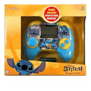 Brinquedo Minigame Infantil Portatil Stitch Candide