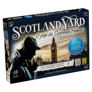 Jogo De Tabuleiro Scotland Yard Mistério E Dedução Grow
