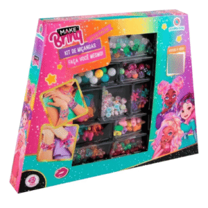 Miçangas Para Bijuterias Kit Infantil Make Brinq