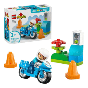 LEGO DUPLO Motocicleta da Polícia Azul 10471 – 11 Peças