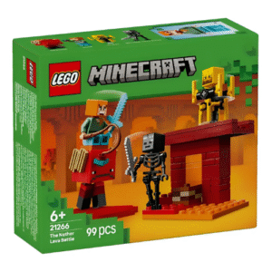 LEGO Minecraft A Batalha de Lava no Nether 21266 – 99 Peças