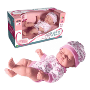 Boneca Reborn Bebê Petit Cheirinho De Amor 25cm Dormindo